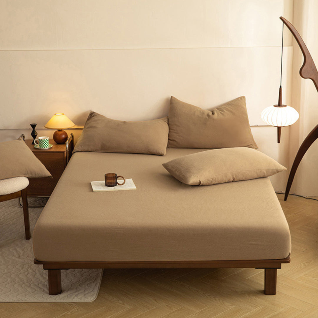 Warm_Beige-fitted sheet